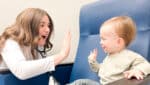 nurse practitioner and toddler high fiving